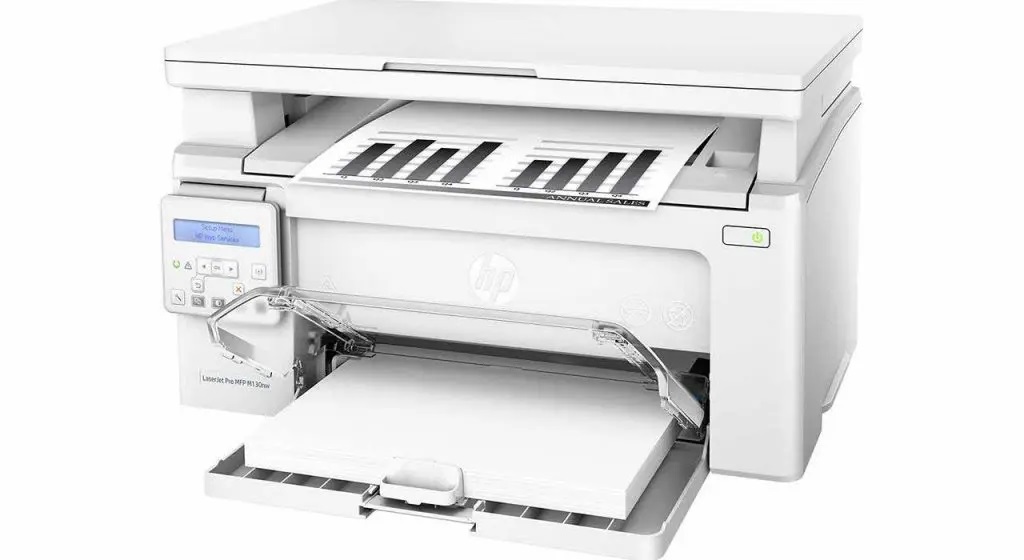 تصویر از پرینتر سه کاره لیزر مشکی اچ پی MFP M130nw HP LaserJet Pro Multifunction Laser Printer