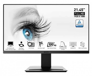 تصویر از مانیتور 21.45 اینچ MSI مدل Pro MP223 Monitor PRO 22 Inch