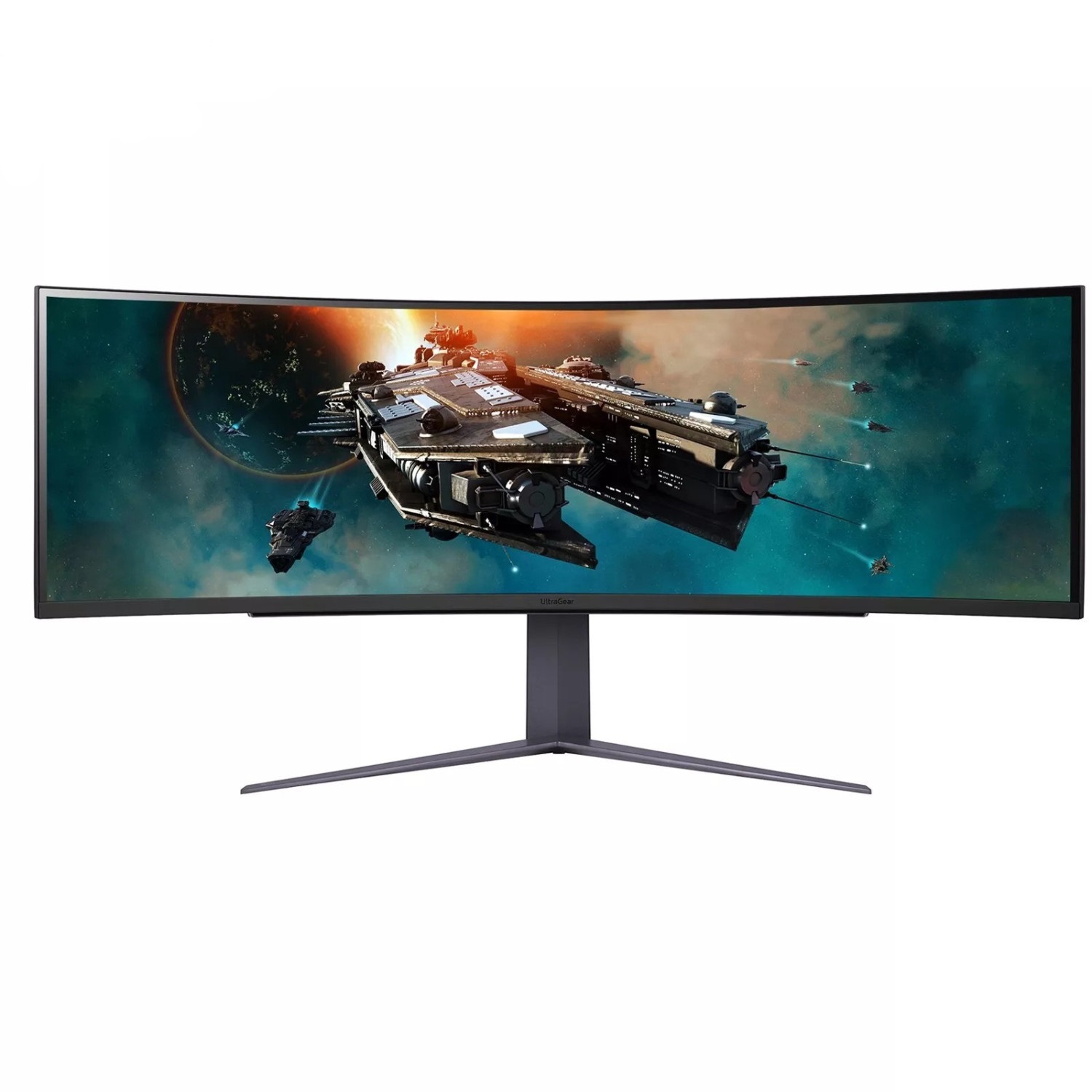 تصویر از مانیتور خمیده گیمینگ ال جی مدل LG 49GR85DC-B 49 Inch UltraGear VA DQHD 1ms 240Hz Curved Monitor