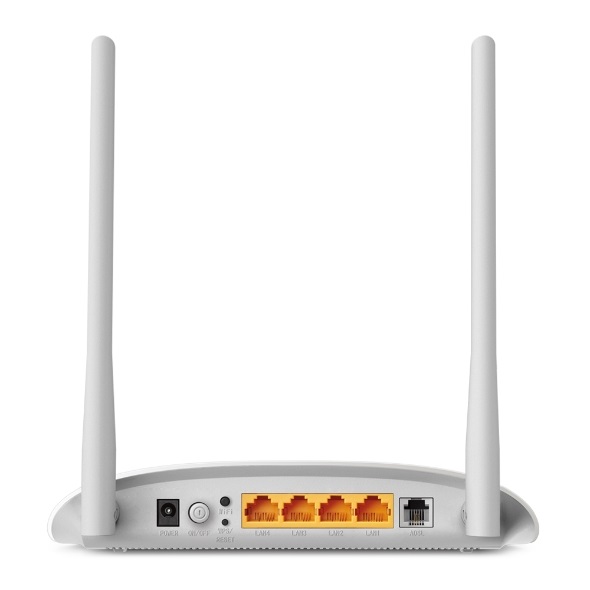 تصویر از مودم روتر ADSL2 Plus بی‌سیم N300  مدل TD-W8961N TP-LINK Wireless