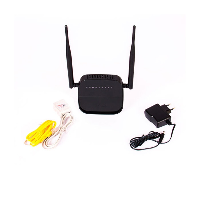 تصویر از مودم روتر ADSL2 Plus بی سیم N300  DSL-124 New D-Link Wireless Modem Router