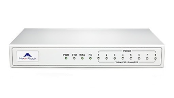 تصویر از گیت وی نیوراک مدل MX8G-8FXS