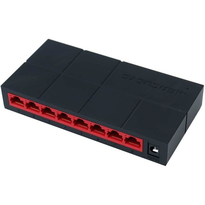 تصویر از سوییچ 8 پورت گیگابیت و دسکتاپ مرکوسیس مدل MS108G