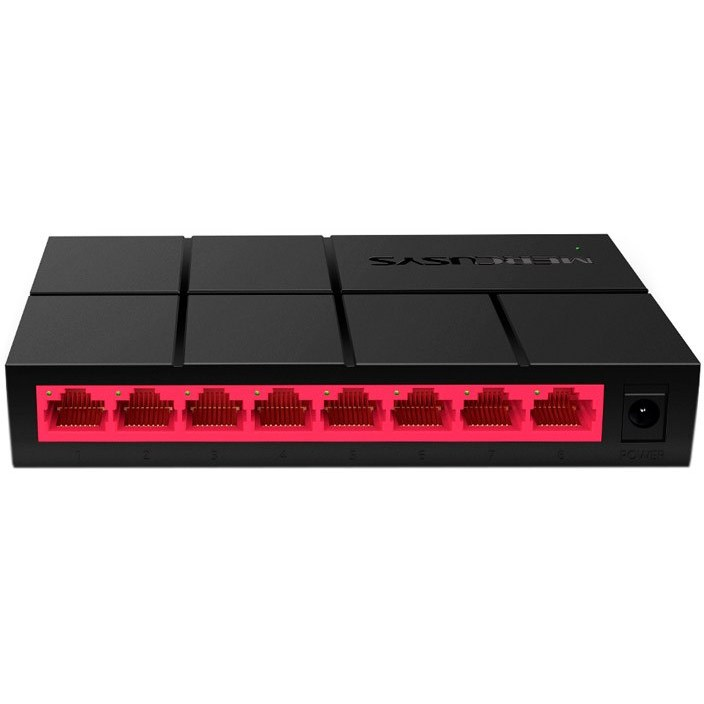 تصویر از سوییچ 8 پورت گیگابیت و دسکتاپ مرکوسیس مدل MS108G