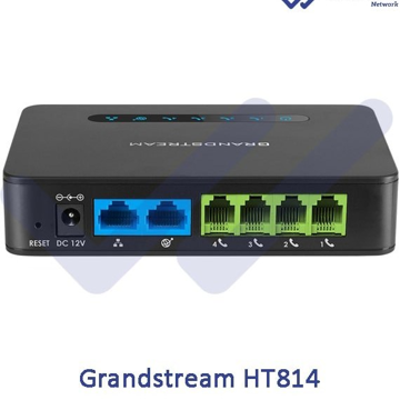تصویر از گیت وی چهار پورت گرنداستریم مدل HT814-4FXS