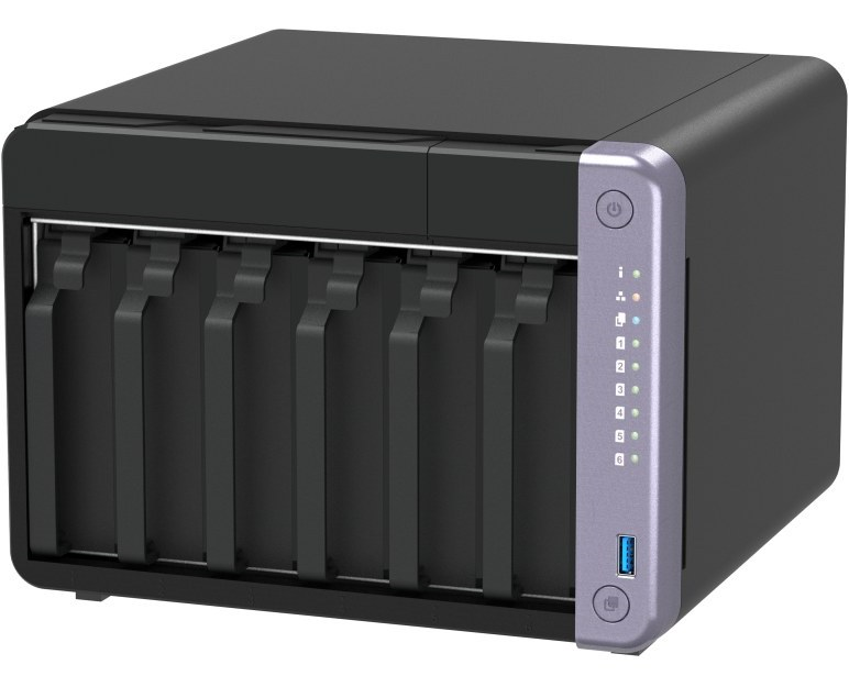 تصویر از ذخیره ساز تحت شبکه کیونپ مدل QNAP TS-632X-4G