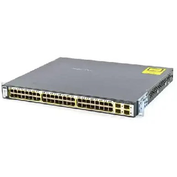 تصویر از سوئیچ سیسکو مدل WS-C3750-48PSS(استوک-ریفر)