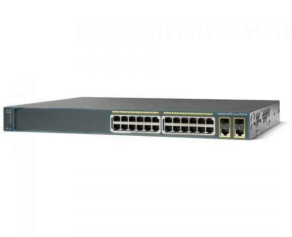 تصویر از سوئیچ سیسکو مدل WS-C2960 + 24PC-L