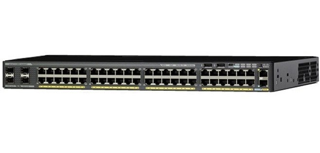 تصویر از سوئیچ سیسکو مدل WS-C2960X-48TS-L