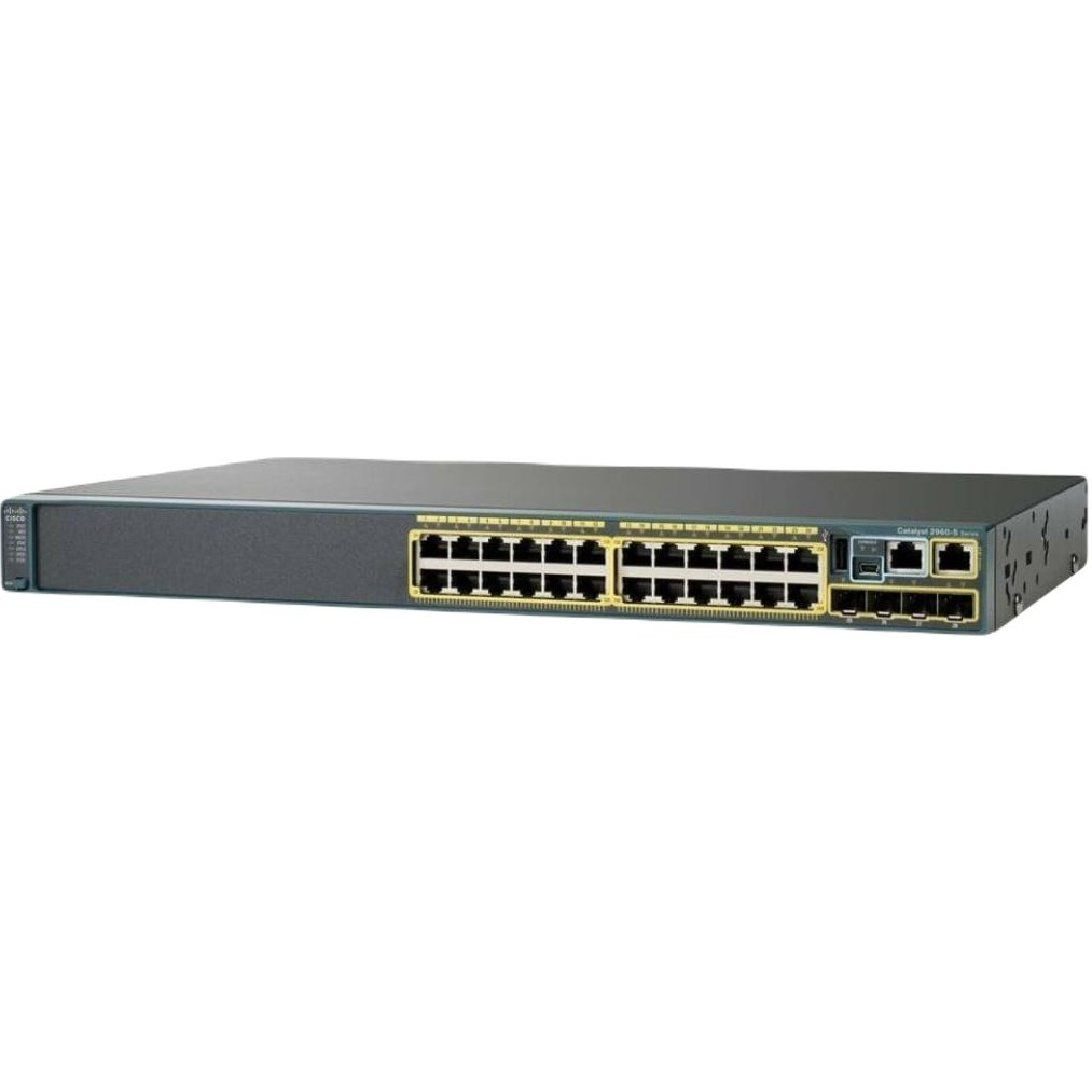 تصویر از سوئیچ 24 پورت سیسکو مدل WS-C2960X-24PS-L