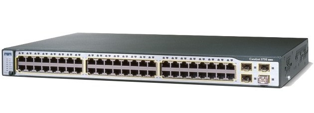 تصویر از سوئیچ سیسکو مدل WS-C3750G-48PS-S
