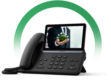 تصویر از تلفن Yealink Sip T87W