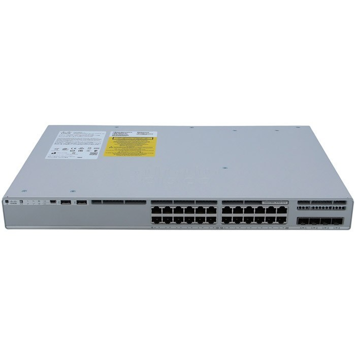 سوییچ سیسکو C9200L-24P-4G-E با ۲۴ پورت PoE و ۴ پورت آپلینک 1G