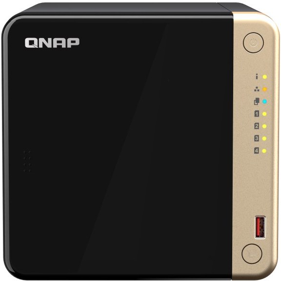 تصویر از ذخیره ساز تحت شبکه کیونپ مدل QNAPTS-464-8G