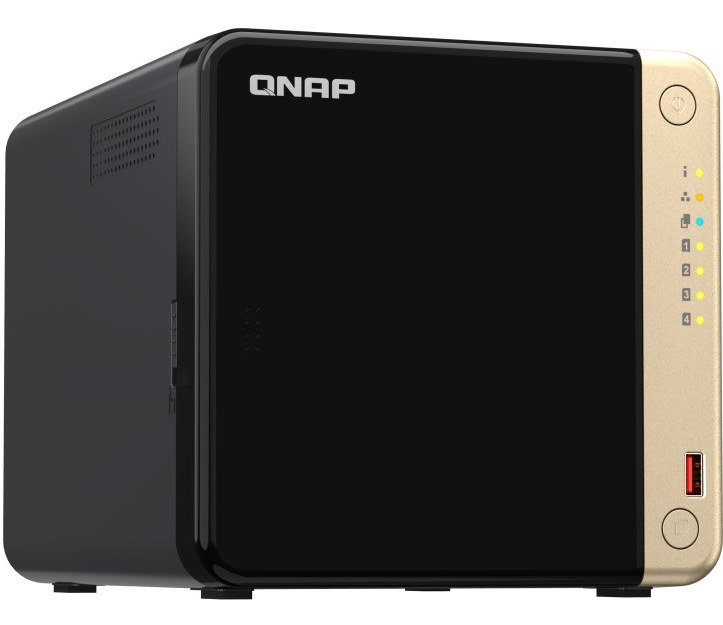 تصویر از ذخیره ساز تحت شبکه کیونپ مدل QNAPTS-464-8G