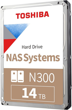 تصویر از Toshiba N300 14TB NAS 7200RPM SATA HDD (HDWG51E)